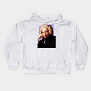 Anglo irish novelist Laurence Sterne illustration Kids Hoodie